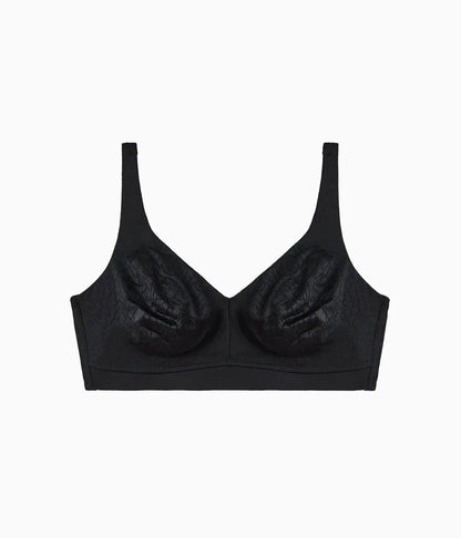 Inside Job™ Wire Free Bra: Black