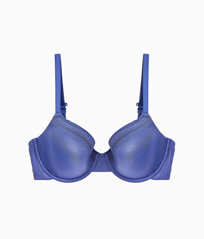 Perfect Primer Underwire T-Shirt Bra: Skipper Blue