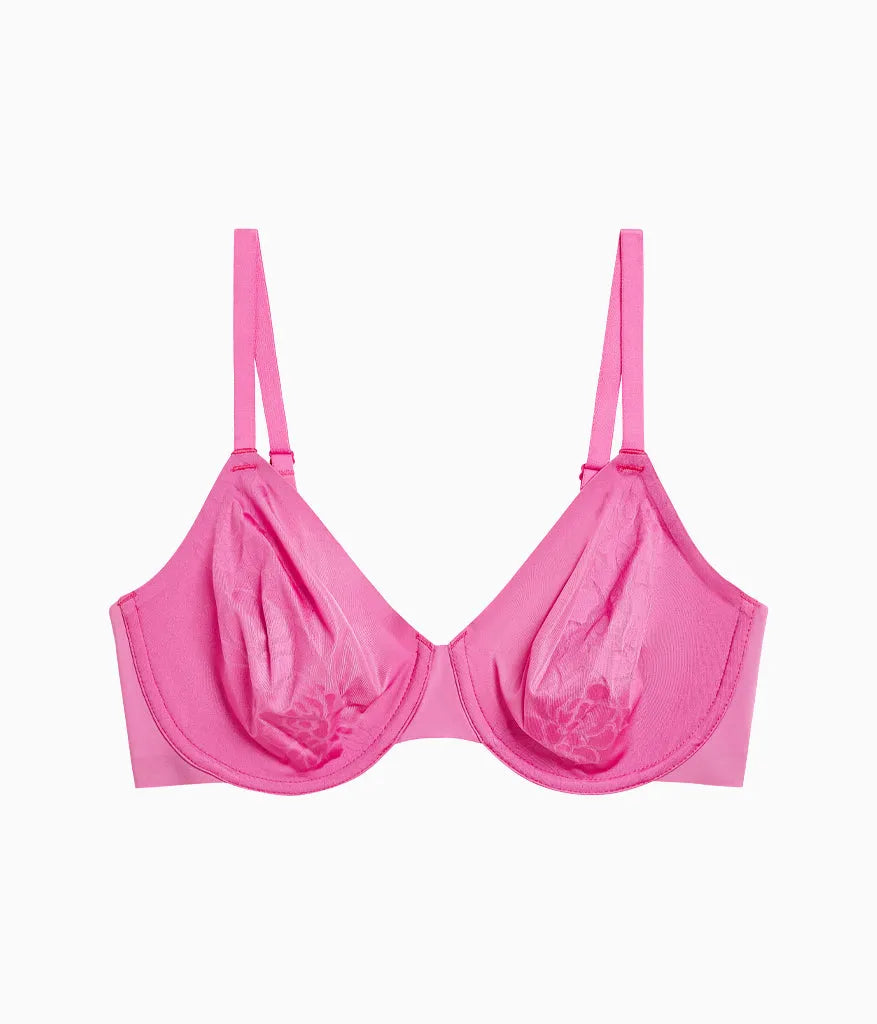 Confidence Boost™ Underwire Bra: Wild Azalea