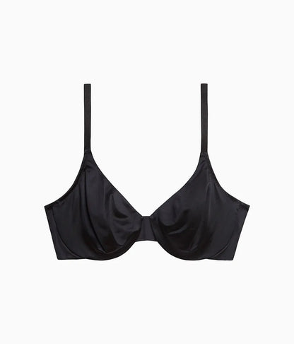 Inner Sheen Underwire Bra: Black