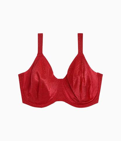 Back Appeal® H-K Cup Underwire Bra: Regina Red