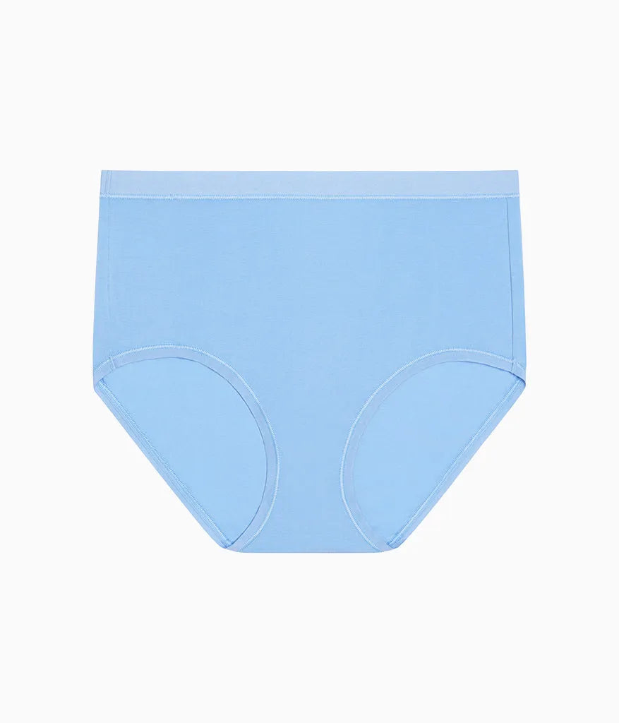 Understated Cotton Brief: Bel Air Blue