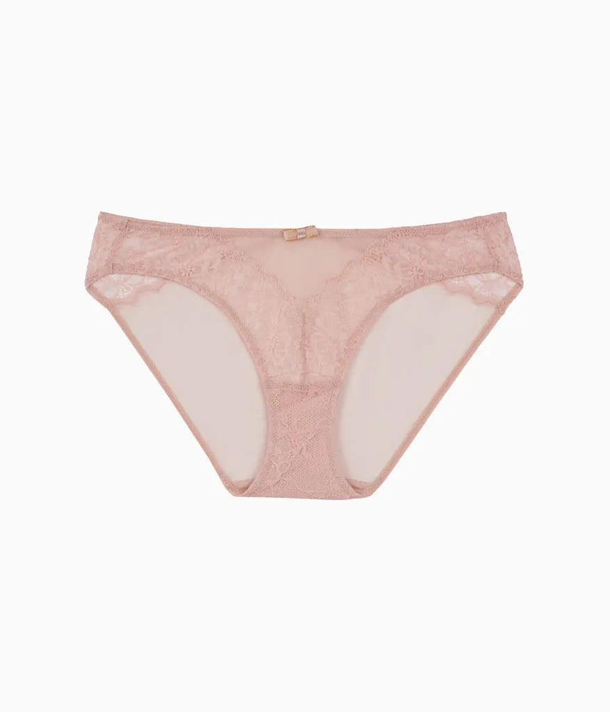 Lace Encounter Bikini: Rose Smoke