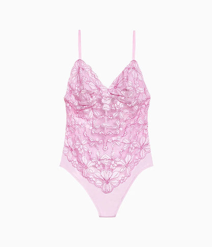 Feeling Famous Bodysuit: Pink Lavender/Very Berry