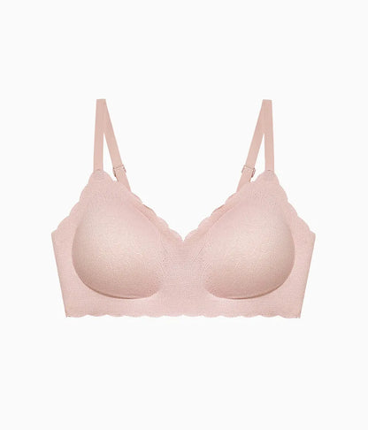 b.wow'd Lace Wire Free Bra: Blush Pink