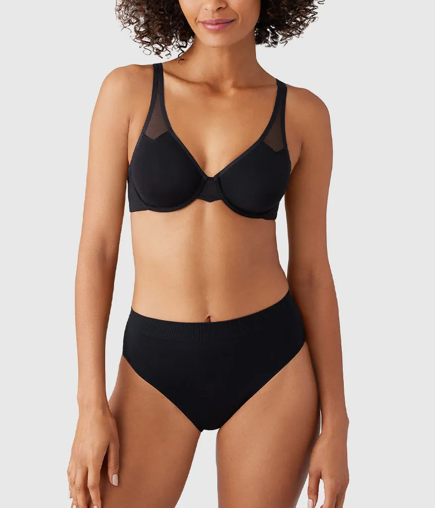 Body by 2.0 Underwire Bra: Black