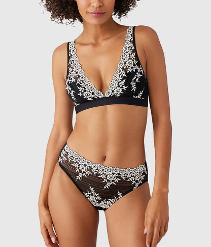 Embrace Lace® Wire Free Bralette: Black