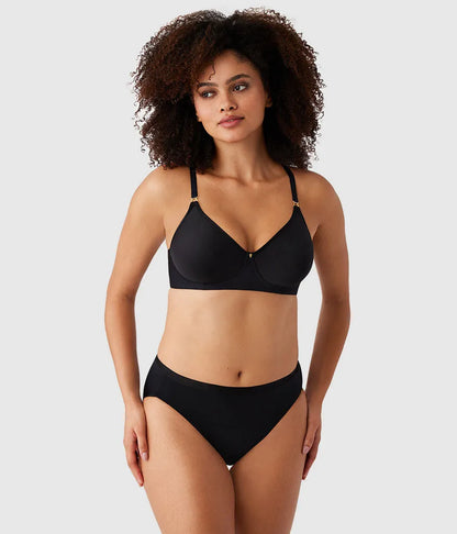 Simply Done Wire Free T-Shirt Bra: Black