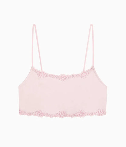 Future Foundation with Lace Bralette: Rose Smoke