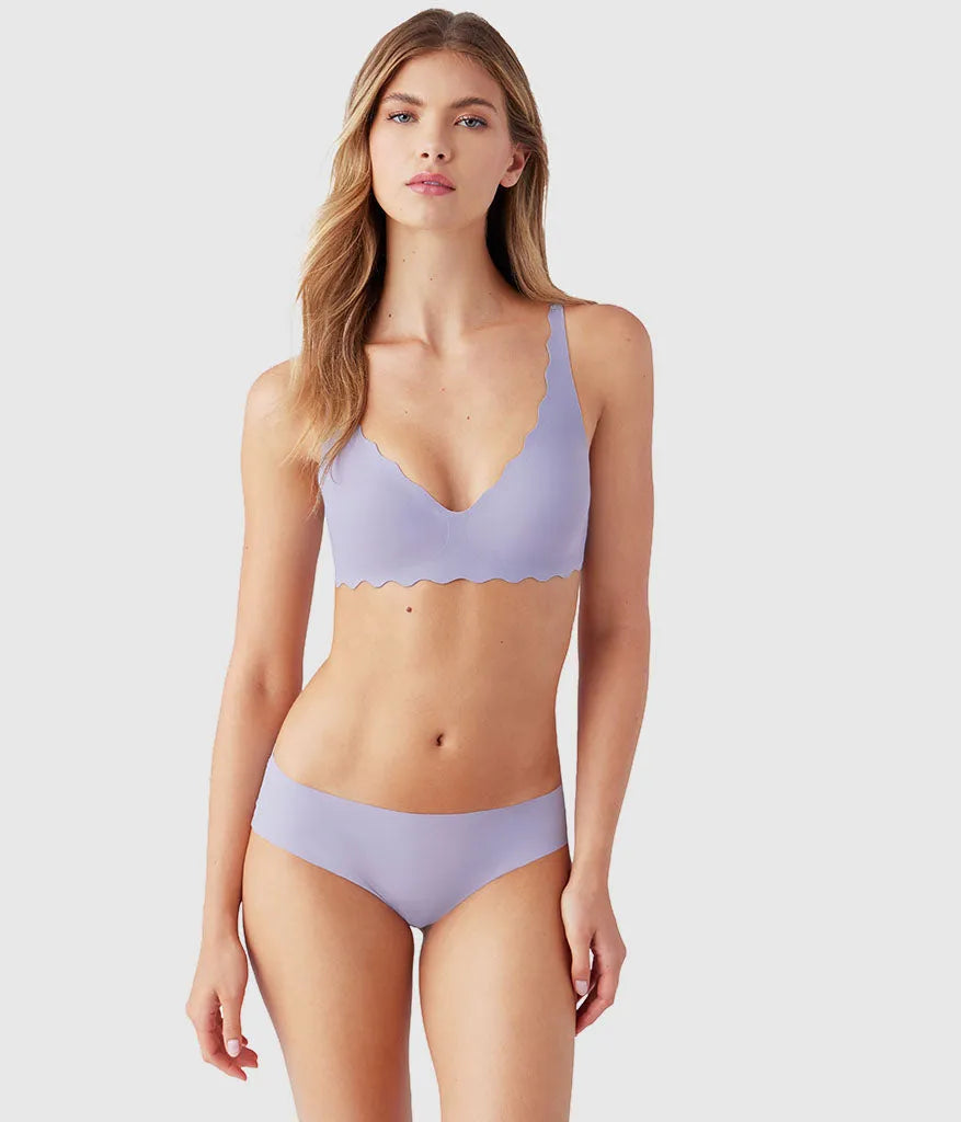b.wow'd Wire Free Bra: Lavender Gray