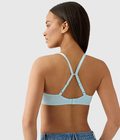 Future Foundation T-Shirt Bra: Blue Glow