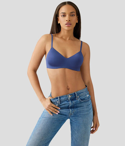 Spotlight Wire Free T-Shirt Bra: Crown Blue