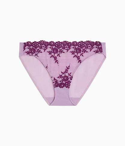 Embrace Lace® Bikini: Lavender Sage/Dark Purple