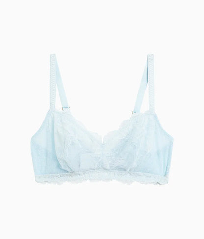 Vivid Attraction Bralette: Soft Sky