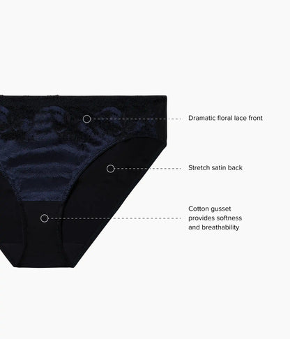 Modern Affair Bikini: Night Sky/Black