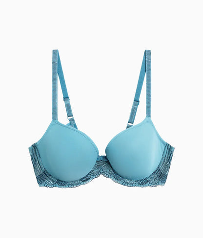 La Femme Underwire T-Shirt Bra: Adriatic Blue
