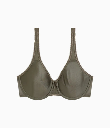 Basic Beauty Full Figure Seamless Underwire Bra: Bungee Cord