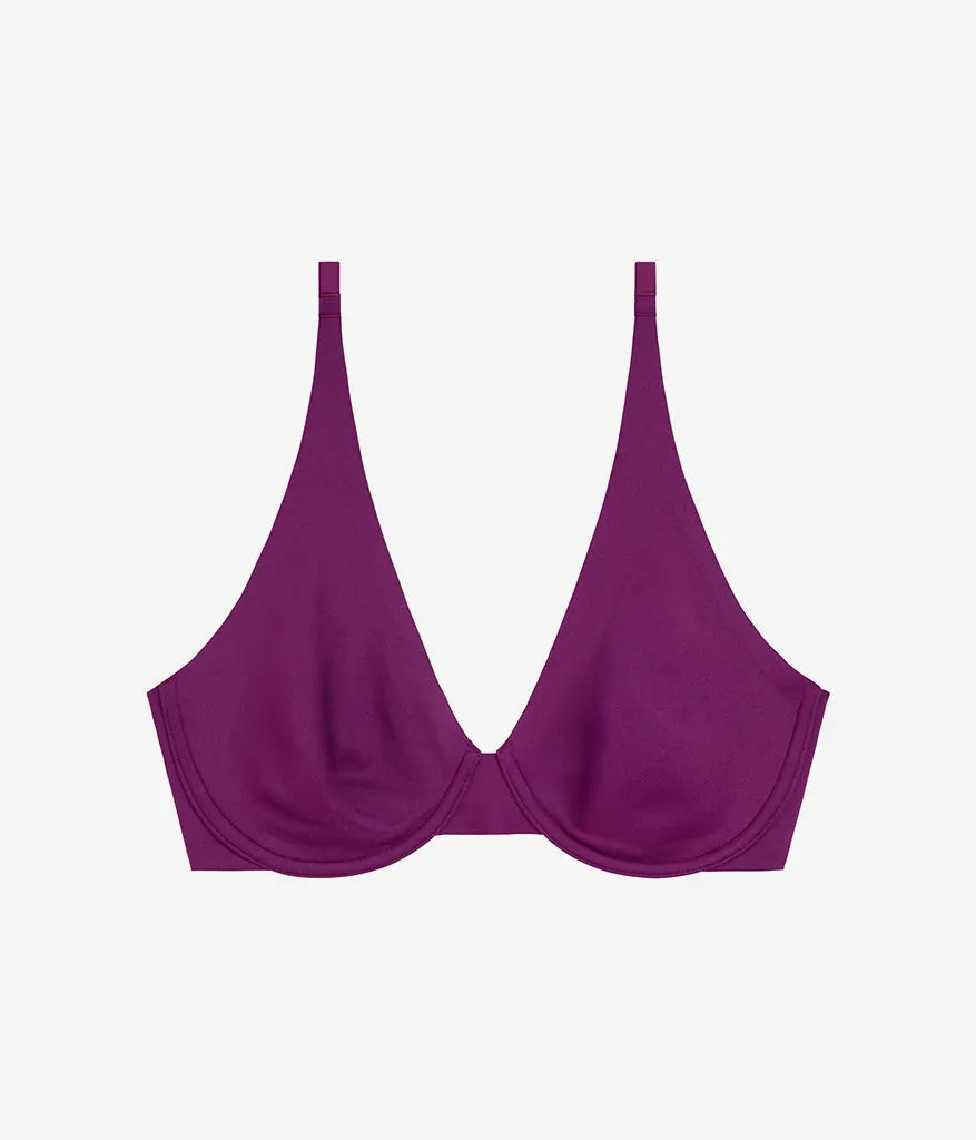 Better Than Braless™ Underwire Bra: Dark Purple