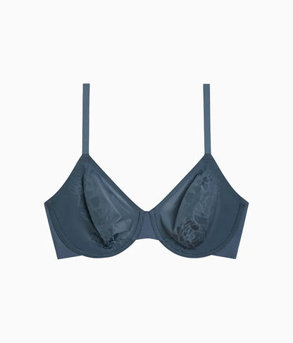 Confidence Boost™ Underwire Bra: Dark Slate