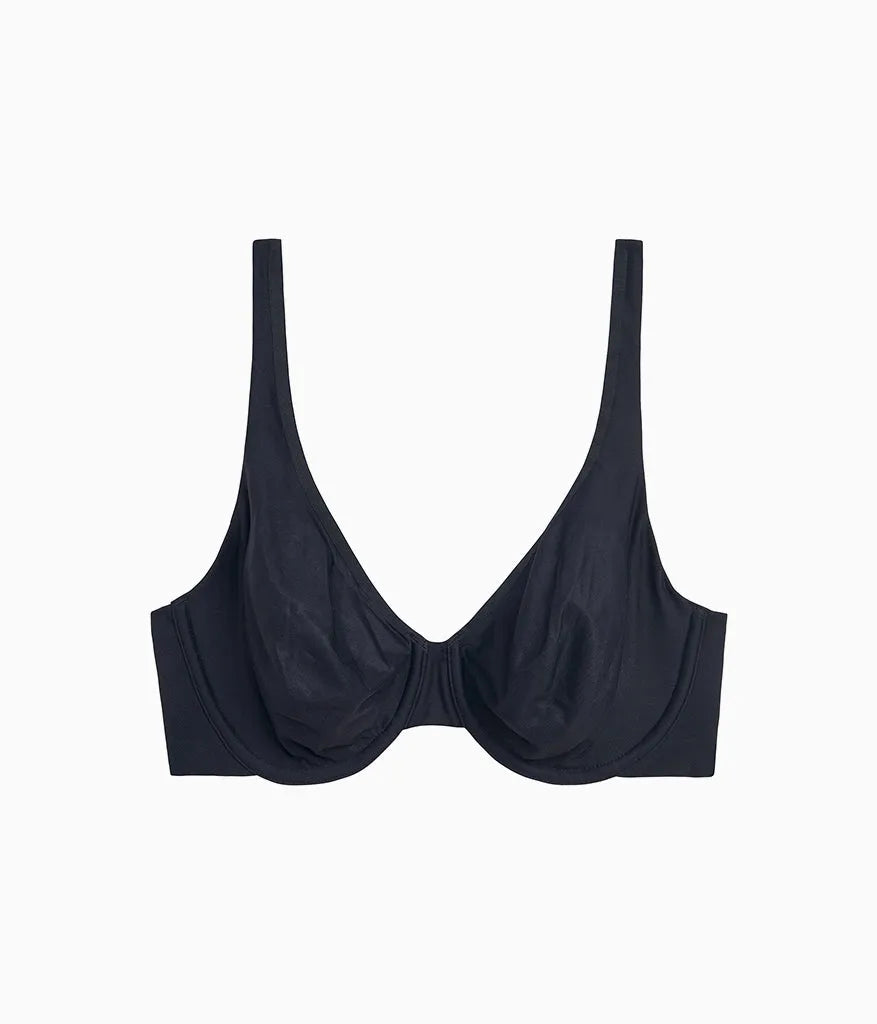 Comfortable Cool Underwire Bra: Black