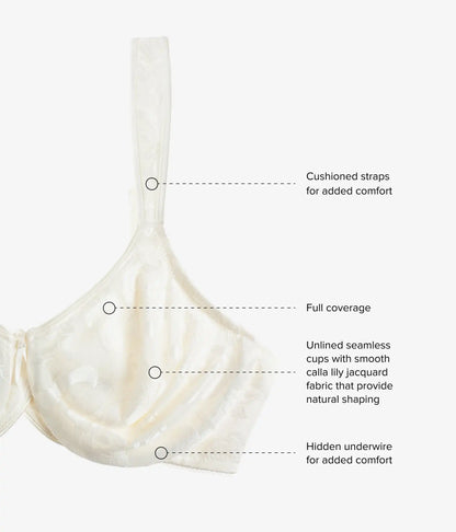 Awareness Underwire Bra: Ivory