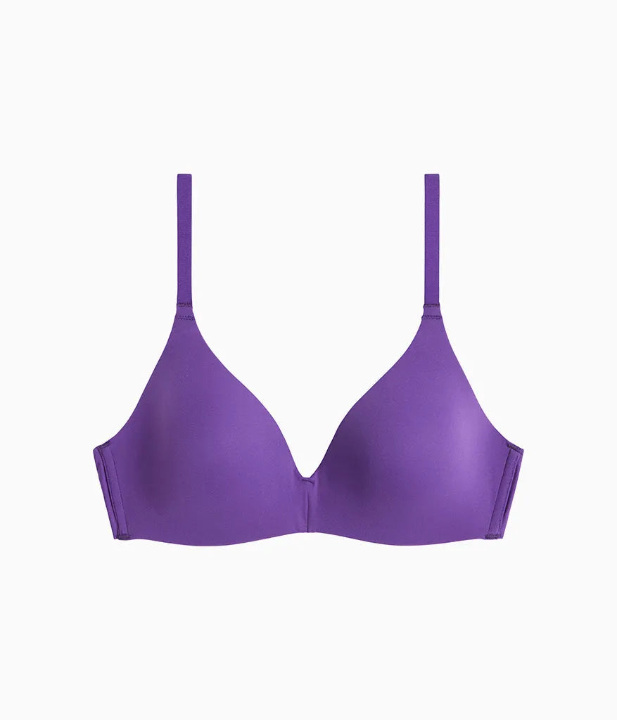 Comfort First Wire Free T-Shirt Bra: Purple Indigo