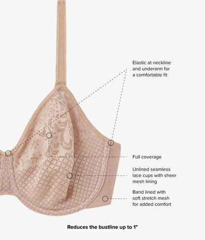 Visual Effects Minimizer Bra: Roebuck
