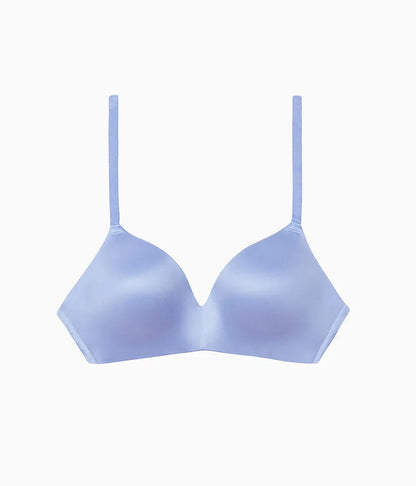 Future Foundation Wire Free T-Shirt Bra with Lace: Purple Impression