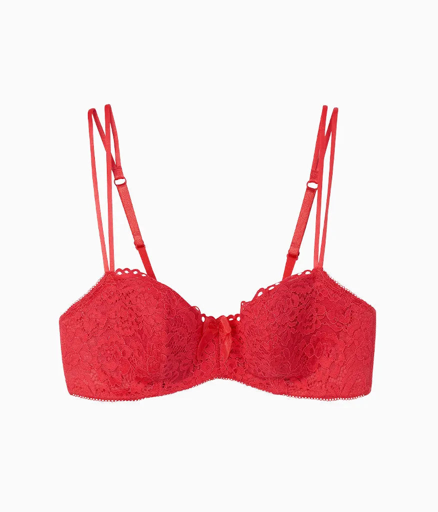 Ciao Bella Balconette Bra: Watermelon