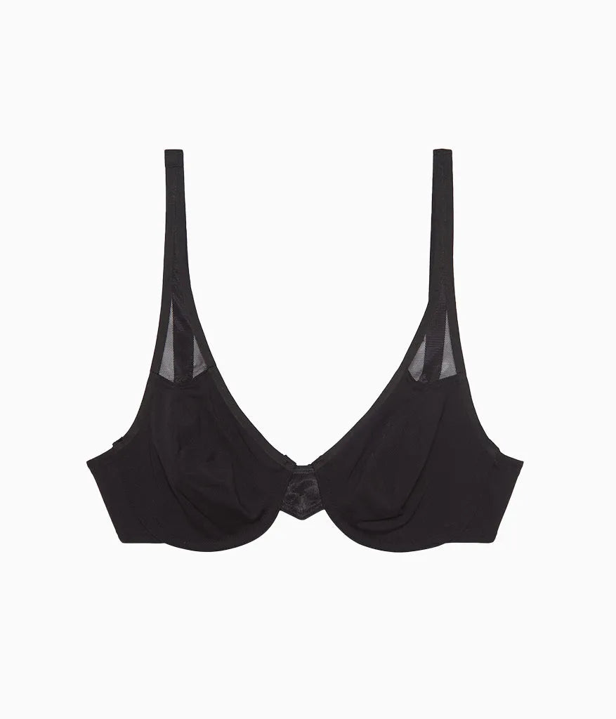 Body by 2.0 Underwire Bra: Black