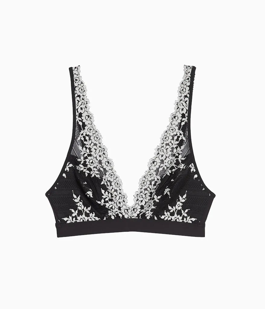 Embrace Lace® Wire Free Bralette: Black