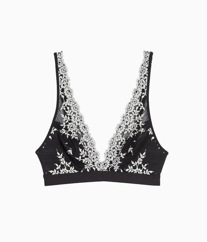 Embrace Lace® Wire Free Bralette: Black