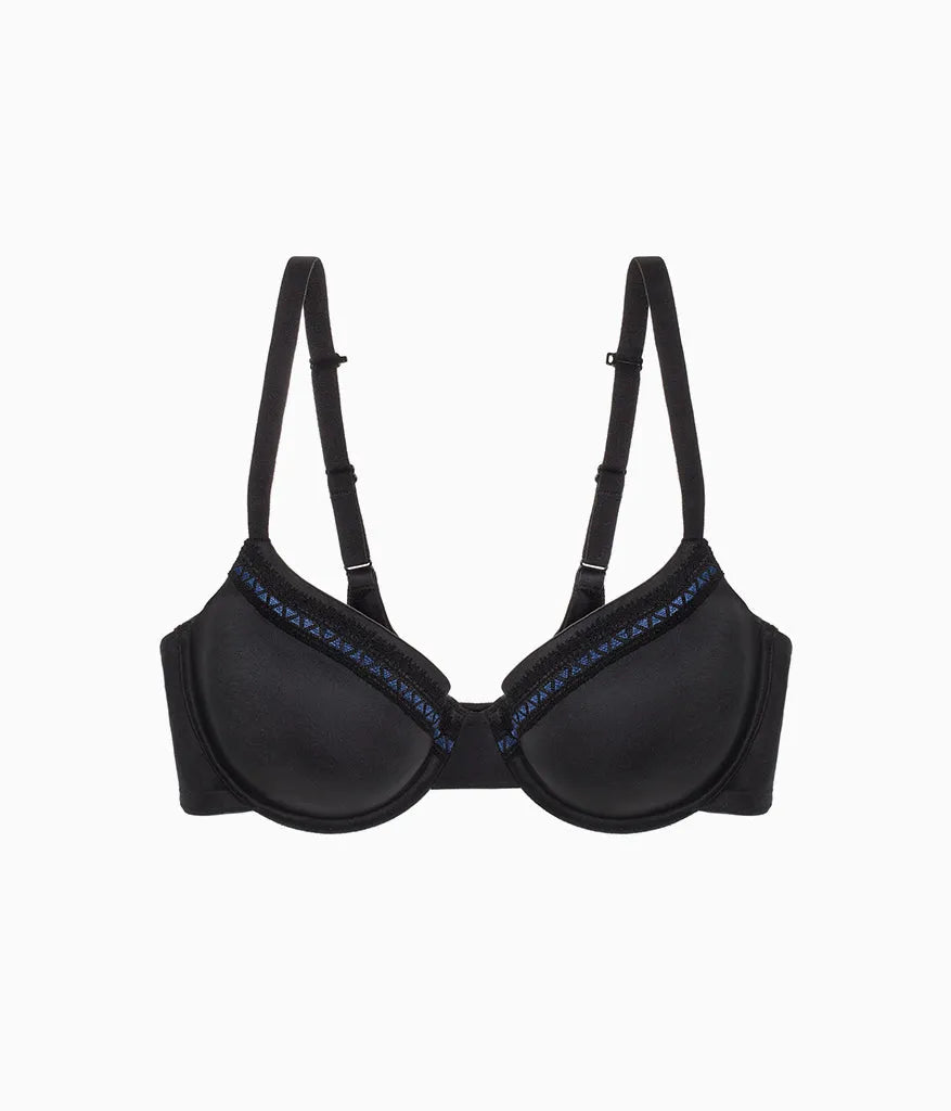 Perfect Primer Underwire T-Shirt Bra: Black