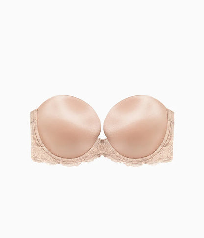 Self Assured Push Up Strapless Bra: Roebuck