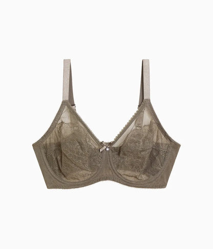 Retro Chic Full Figure Underwire Bra: Bungee Cord