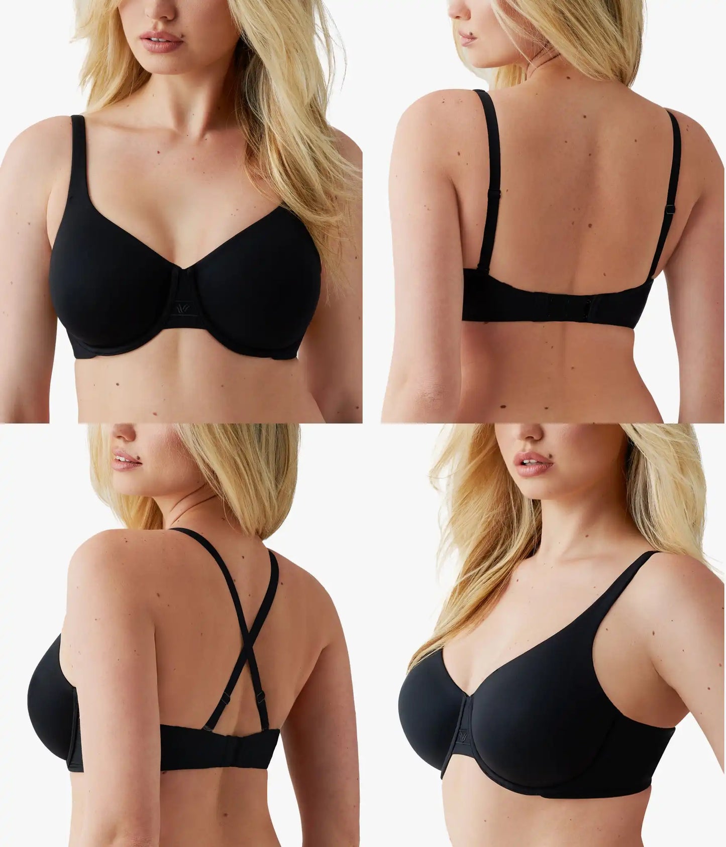 Ever Flexing™ Underwire Bra: Black