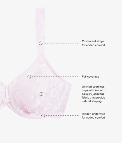 Awareness Underwire Bra: Cradle Pink