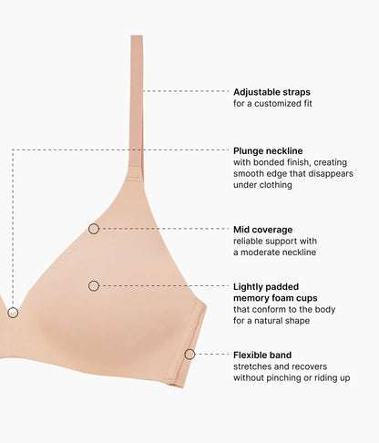 Comfort First Wire Free T-Shirt Bra: Roebuck