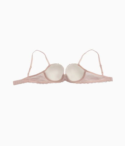Lace Encounter Bralette: Rose Smoke