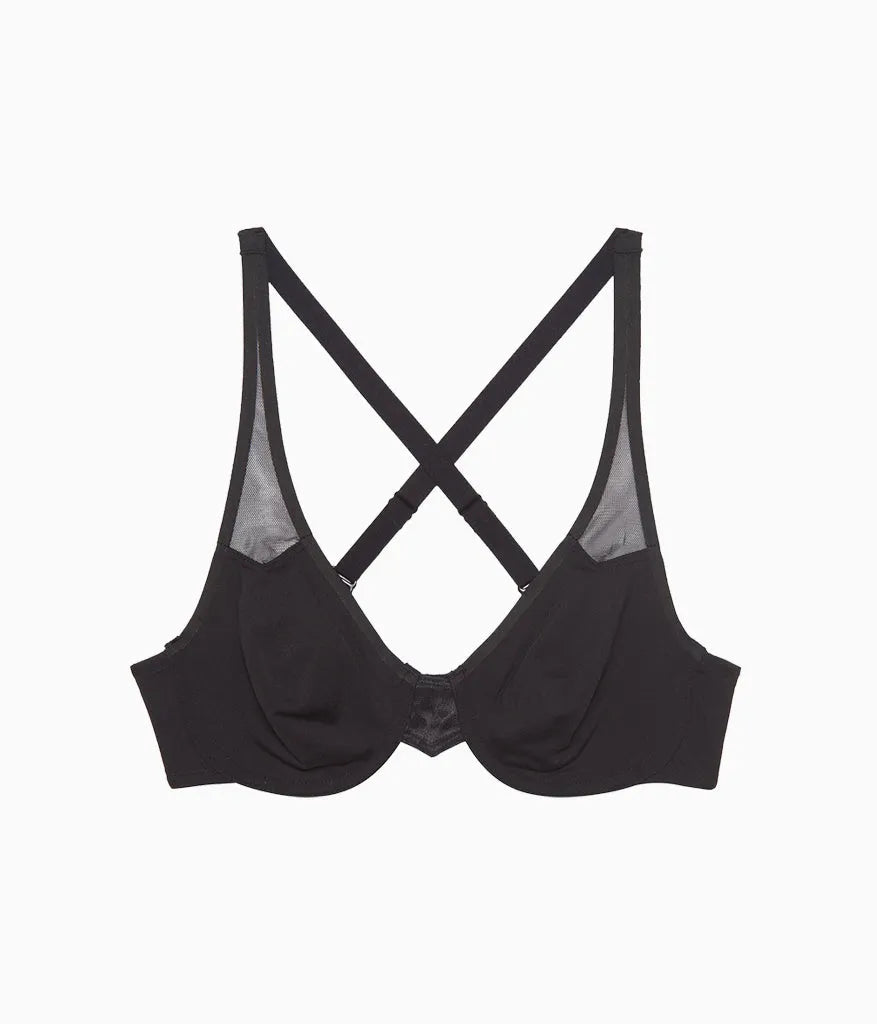 Body by 2.0 Underwire Bra: Black
