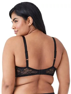 French Garden Seamless Underwire T-Shirt Bra: Black