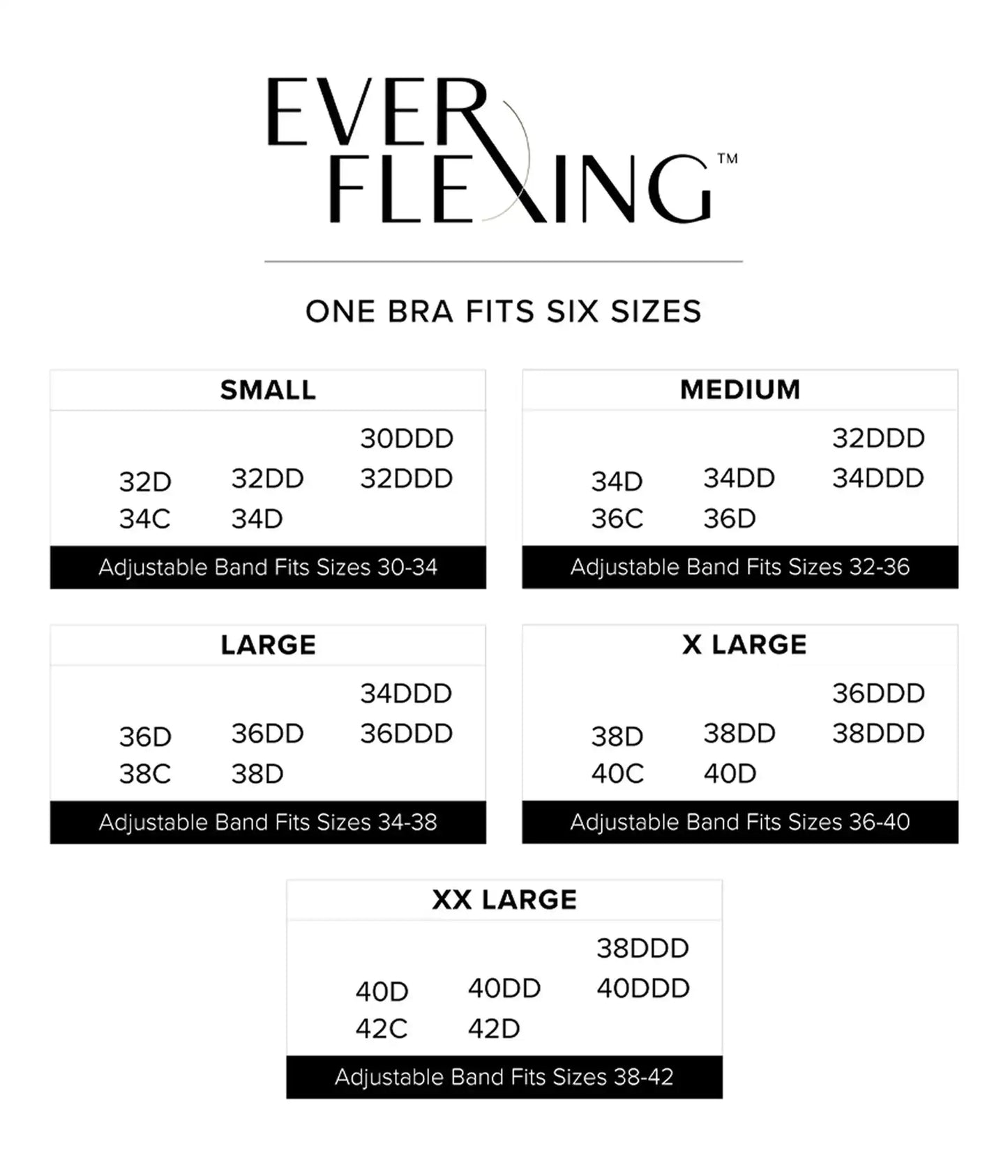 Ever Flexing™ Underwire Bra: White