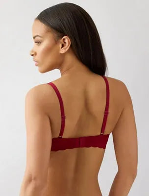 b.wow'd Lace Wire Free Bra: Moroccan Blue