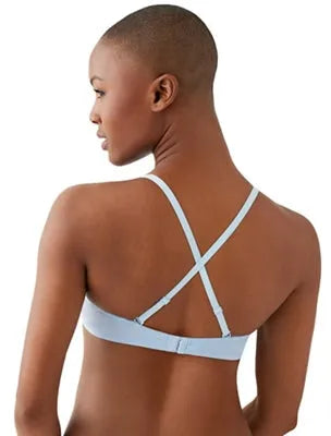 Cotton To A Tee Plunge T-Shirt Bra: Night