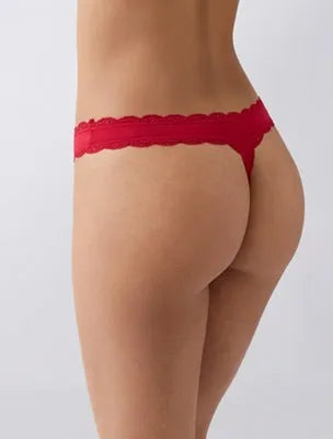 Inspired Eyelet Thong: Dream Blue